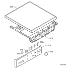 Схема №5 L60621 с изображением Декоративная панель для стиралки Aeg 1320987108