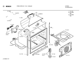 Схема №5 HBN215BAU с изображением Панель управления для плиты (духовки) Bosch 00353934
