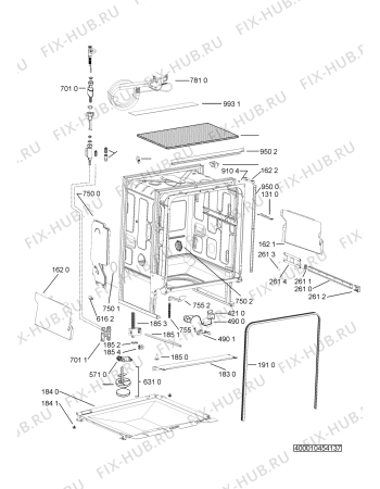 Схема №5 ADG 8798 A+ PC WH с изображением Спецфильтр для посудомойки Whirlpool 481072647111