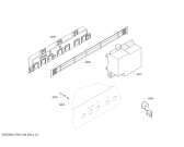 Схема №2 PH36CS с изображением Декоративная панель для плиты (духовки) Bosch 00218926