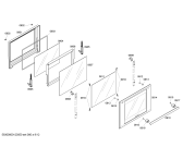 Схема №10 MEW301ES с изображением Панель для плиты (духовки) Bosch 00478428