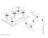 Схема №4 SGS305TS Thermador с изображением Варочная панель для электропечи Bosch 00776627