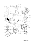 Схема №1 SI6 874 SH IX с изображением Дверца для электропечи Whirlpool 481010888191