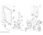 Схема №6 SN55N534EU PartyPlus с изображением Силовой модуль запрограммированный для посудомоечной машины Siemens 00753905