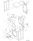 Схема №2 AWZ 7457 с изображением Декоративная панель для сушилки Whirlpool 481245217817