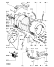 Схема №2 AWP 058 с изображением Шланг для стиралки Whirlpool 481953028969