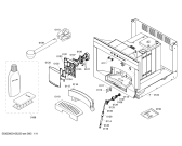 Схема №11 TK68E570 с изображением Панель для кофеварки (кофемашины) Siemens 00444426