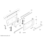 Схема №9 HBN43M551A с изображением Решетка для плиты (духовки) Bosch 00445364