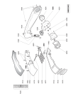 Схема №8 HWU085MBWG с изображением Ручка (крючок) люка для стиральной машины Whirlpool 481249848051