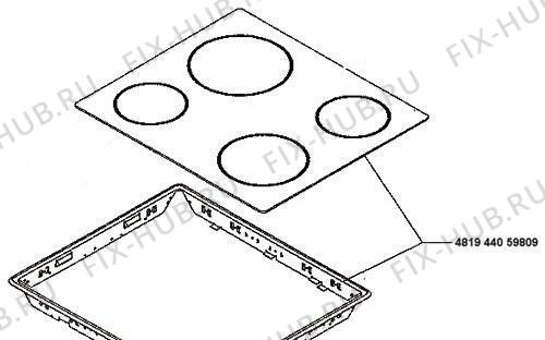 Большое фото - Втулка для плиты (духовки) Whirlpool 481944059809 в гипермаркете Fix-Hub