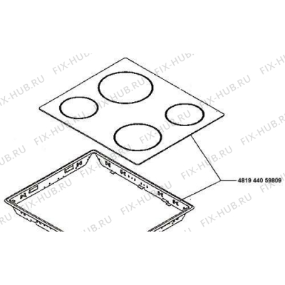 Втулка для плиты (духовки) Whirlpool 481944059809 в гипермаркете Fix-Hub