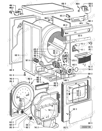 Схема №1 AWZ121 (F092438) с изображением Руководство для стиральной машины Indesit C00371784