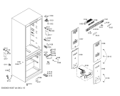 Схема №3 RB272371 с изображением Панель управления для холодильной камеры Bosch 00675224