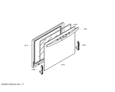 Схема №6 4CGX340N с изображением Кольцо для плиты (духовки) Bosch 00611242