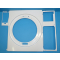 Обшивка для стиральной машины Gorenje 503416 503416 для Gorenje D98F65F (565934, SP10/339)