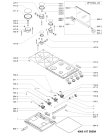 Схема №1 AKM 260/IX/01 с изображением Втулка для плиты (духовки) Whirlpool 481060118401