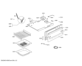 Схема №2 HBC24D651 с изображением Фильтр для духового шкафа Siemens 00600044