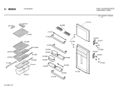 Схема №3 KSV3300 с изображением Дверь для холодильной камеры Bosch 00141078