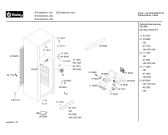 Схема №2 3FE2430A с изображением Дверь для холодильника Bosch 00471186