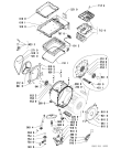 Схема №2 WAT 9555 WD с изображением Декоративная панель для стиральной машины Whirlpool 481245210233