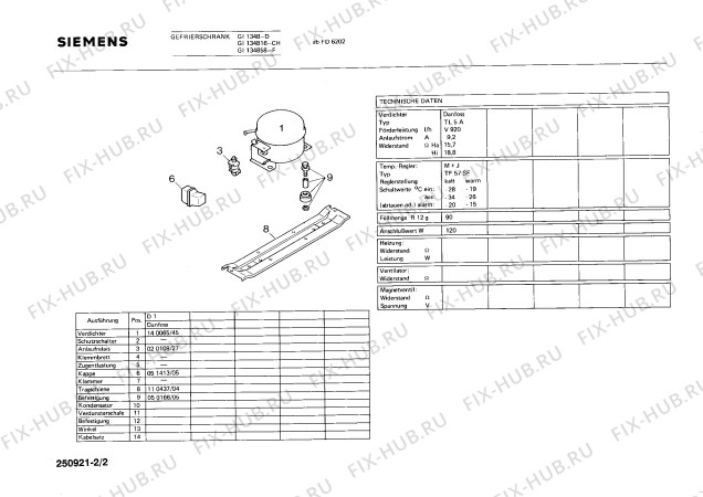 Схема №2 GI134816 с изображением Дверь для холодильной камеры Siemens 00200859