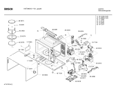 Схема №4 HMT9866 с изображением Набор кнопок для микроволновой печи Bosch 00187236