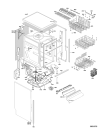 Схема №4 GCX 5582/2 с изображением Часовой механизм для электропосудомоечной машины Whirlpool 481290508927