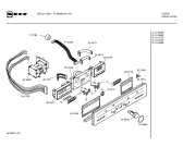 Схема №4 E1593N0 MEGA 1599 с изображением Панель управления для электропечи Bosch 00351814