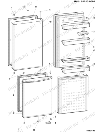 Схема №3 CG1269NF1UK (F021975) с изображением Инструкция по эксплуатации для холодильника Indesit C00065491