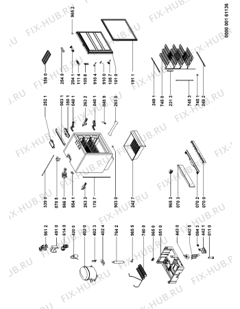 Схема №1 AFE275A1 (F090675) с изображением Руководство для холодильника Indesit C00347001