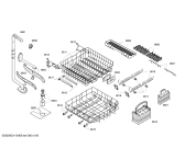 Схема №5 SGS45M18II с изображением Столешница для посудомоечной машины Bosch 00470629