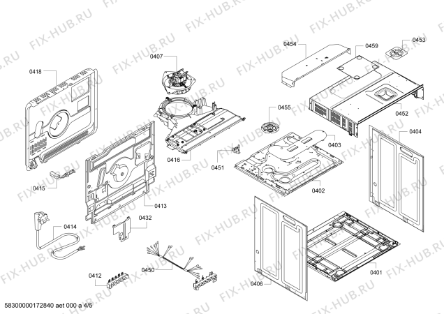 Взрыв-схема плиты (духовки) Bosch HBA63B263F H.BO.PY.L3D.IN.GYFAM.B2a.N.E3_C/// - Схема узла 04