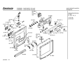 Схема №4 CG651S2II DOMO600 с изображением Панель управления для посудомойки Bosch 00297541