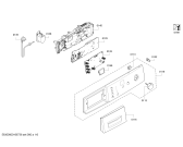 Схема №6 WAE283S1CH с изображением Панель управления для стиральной машины Bosch 00705042