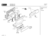 Схема №4 3CS403N с изображением Панель для духового шкафа Bosch 00355153