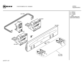 Схема №6 U1661N1GB с изображением Панель управления для духового шкафа Bosch 00367845