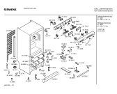 Схема №3 KG37S02 с изображением Крышка для холодильной камеры Siemens 00162690