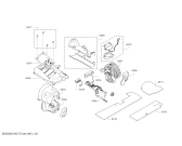 Схема №5 BGS61438 Roxx´x с изображением Кнопка для пылесоса Bosch 00624705