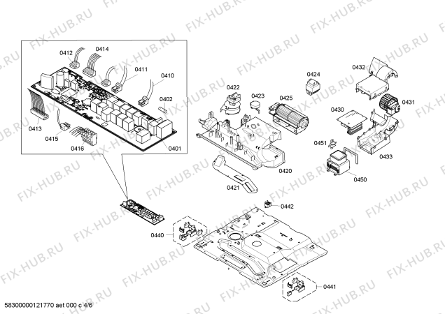 Схема №5 B6784N0 с изображением Болт для духового шкафа Bosch 00611590