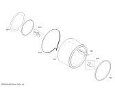 Схема №5 CWK5W460 с изображением Силовой модуль запрограммированный для сушилки Bosch 10003107