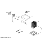 Схема №5 3FFB3620 с изображением Шарнир для холодильника Bosch 00424824