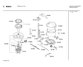 Схема №2 TKA6210 с изображением Крышка для кофеварки (кофемашины) Bosch 00095499