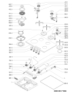 Схема №1 AKT466WH (F091951) с изображением Наставление для плиты (духовки) Indesit C00368453