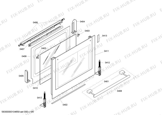 Схема №5 HE600421 с изображением Ручка переключателя для плиты (духовки) Siemens 00425776