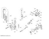 Схема №6 SGU45N35EU с изображением Панель управления для электропосудомоечной машины Bosch 00706304