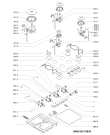 Схема №1 HBN 470 B 601.542.78 с изображением Распылитель для электропечи Whirlpool 480121102812