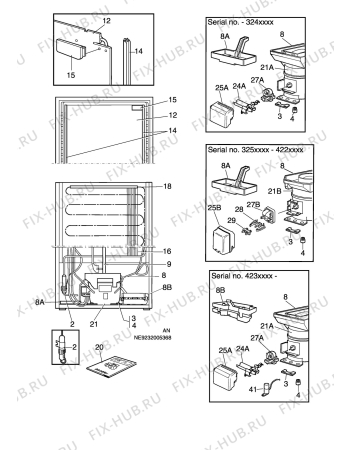 Взрыв-схема холодильника Aeg S3274-6KA - Схема узла C10 Cold, users manual