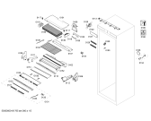Схема №5 FIN36MIIL5 с изображением Крышка для холодильника Bosch 00687640