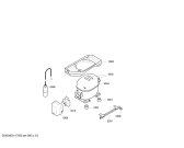 Схема №3 K5734X6 с изображением Компрессор для холодильной камеры Siemens 00144142