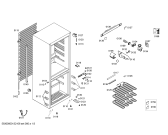 Схема №3 CK265V00 с изображением Испаритель для холодильной камеры Bosch 00479019